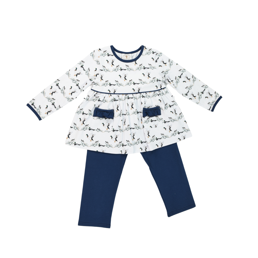 PRE-ORDER: Mannered Mallards Londyn Legging Set