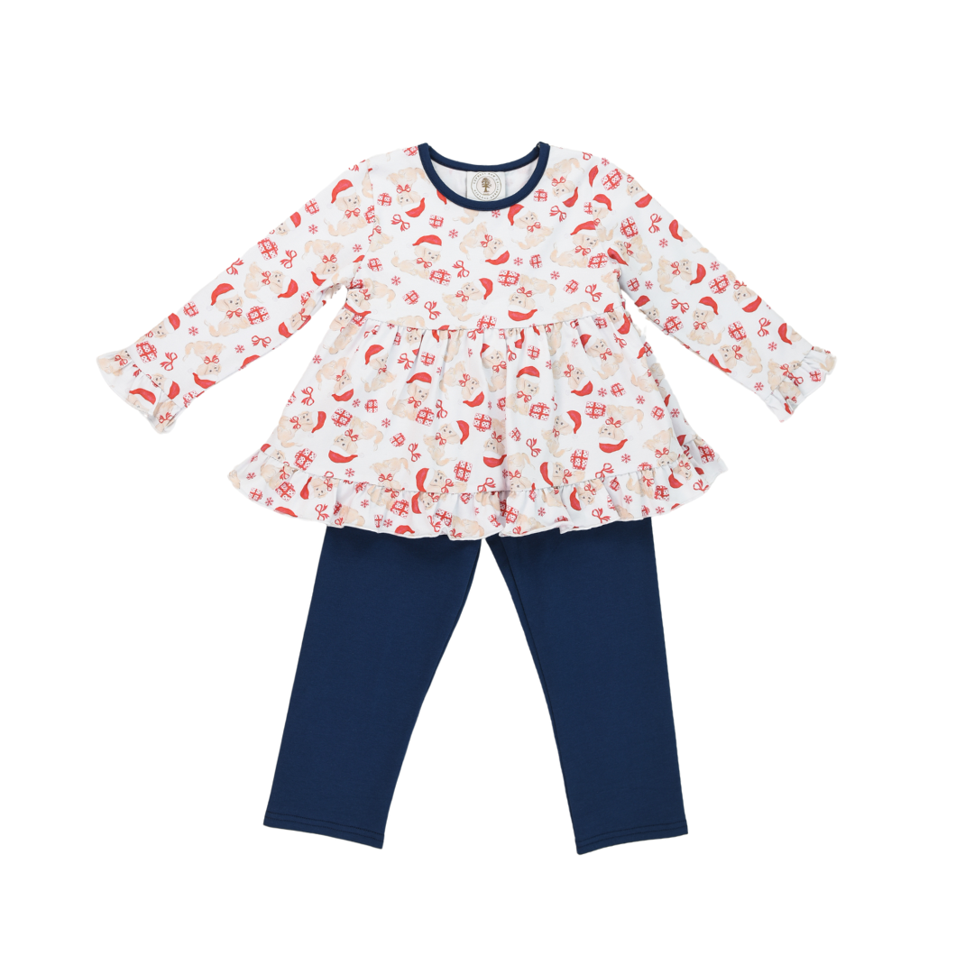 Holiday Pawty Girls Londyn Legging Set