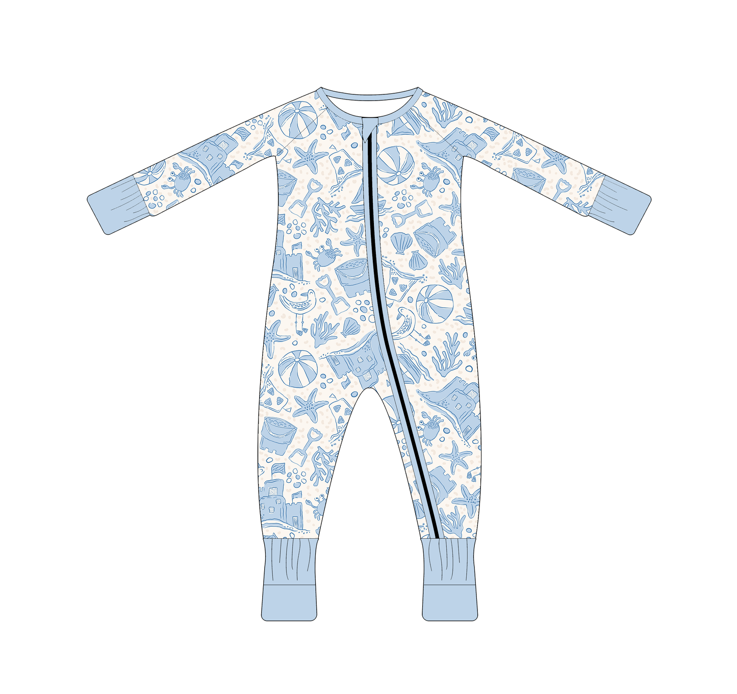 Bamboo Zippy - Summer Collection