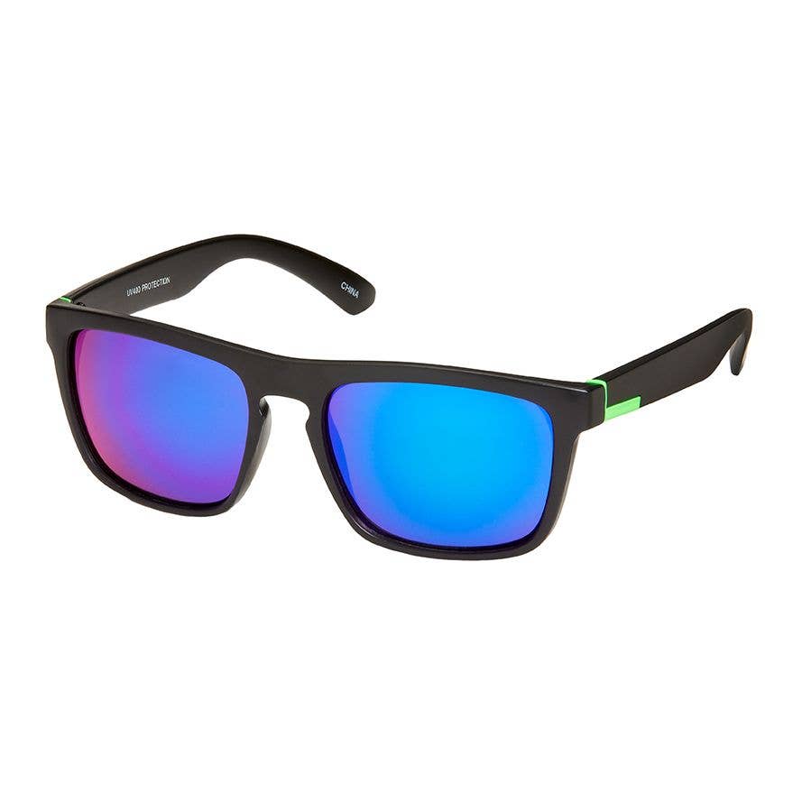 Polarized - Pop Color Wrap Sunglasses
