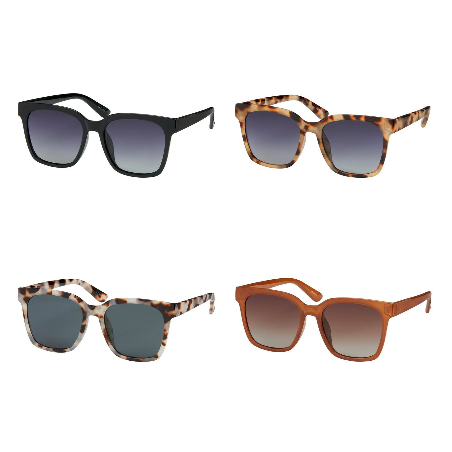 Square Polarized Sunglasses
