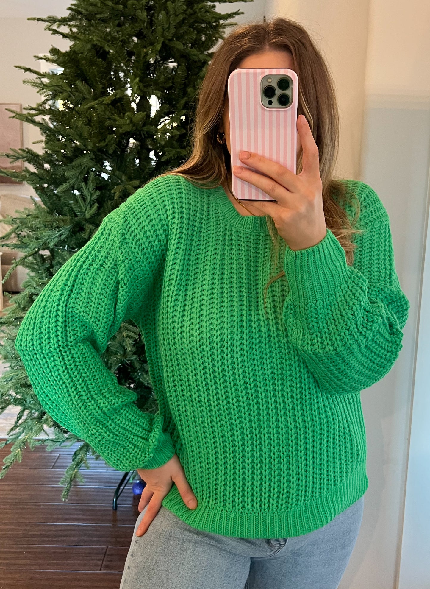 Nice List Chunky Sweater