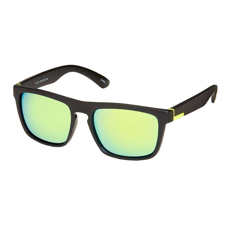 Polarized - Pop Color Wrap Sunglasses