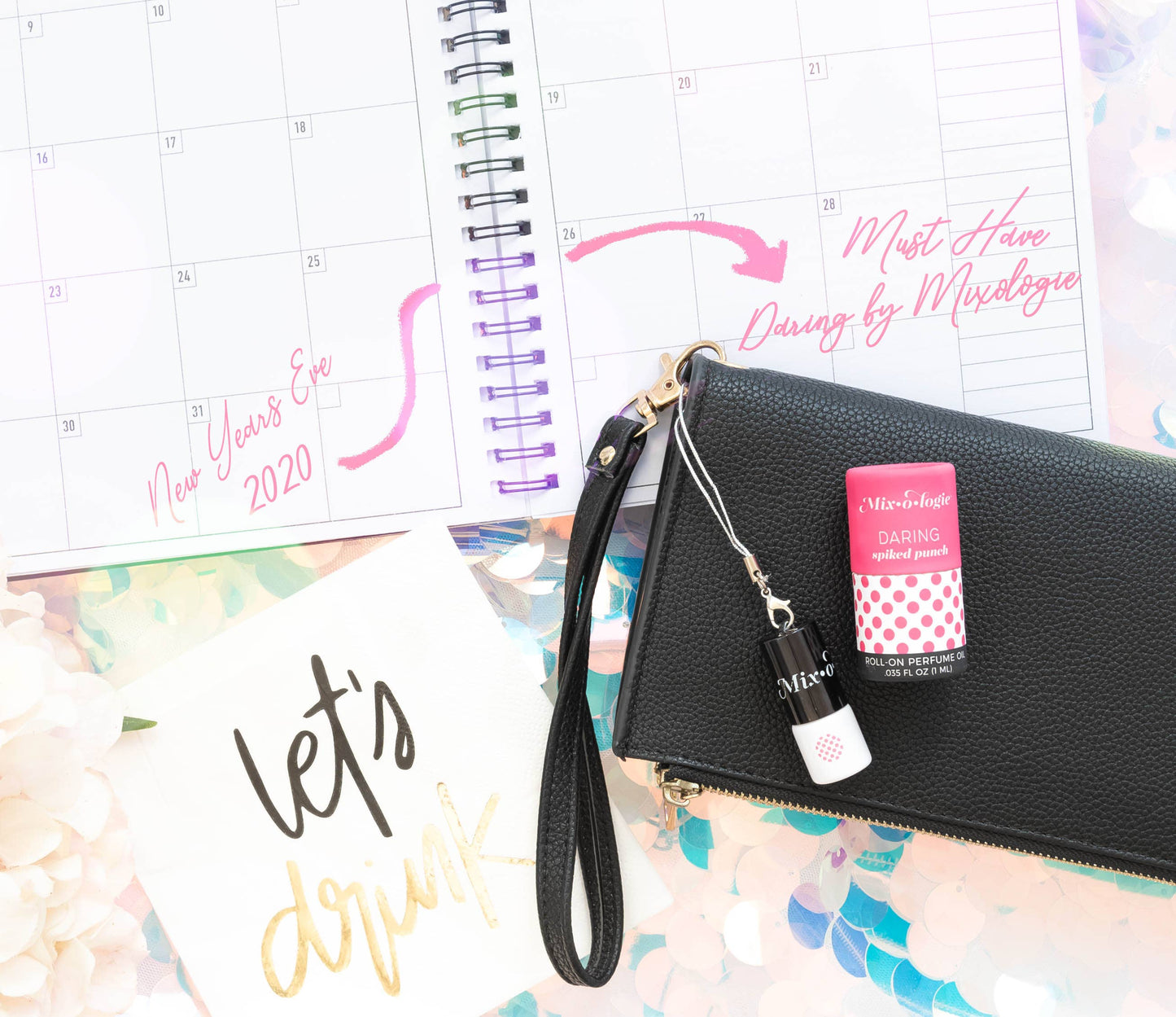 Keychain Mini Rollerball Perfume