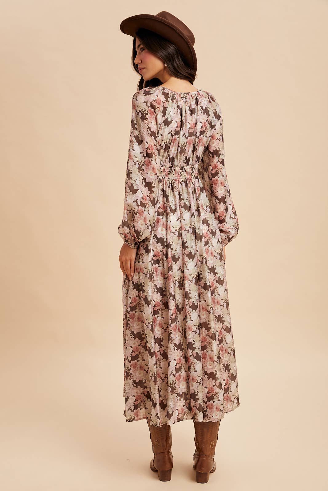Marigold Bloom Maxi Dress