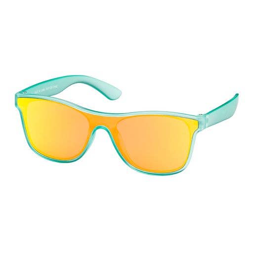 Pop Color Mirror Frames Kids Sunglasses