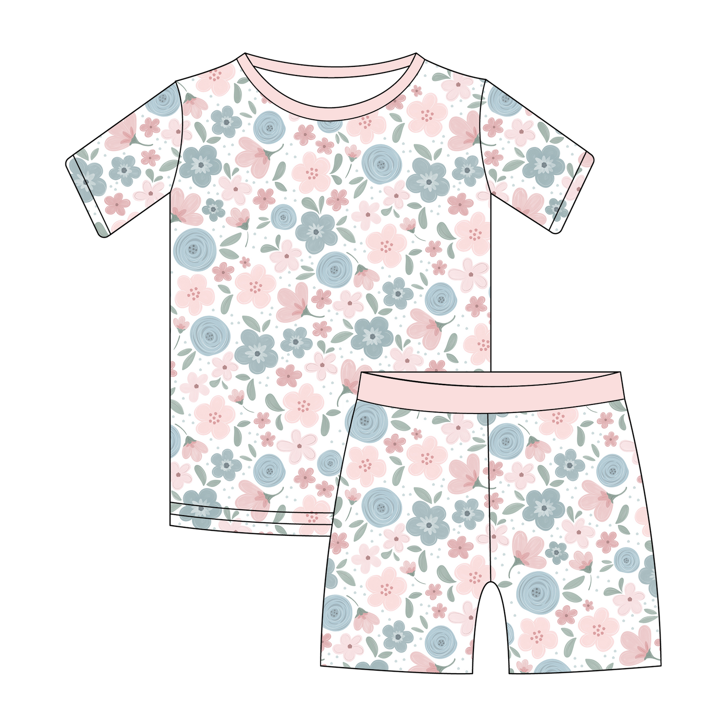 Bamboo Shorts Sets - Summer Collection