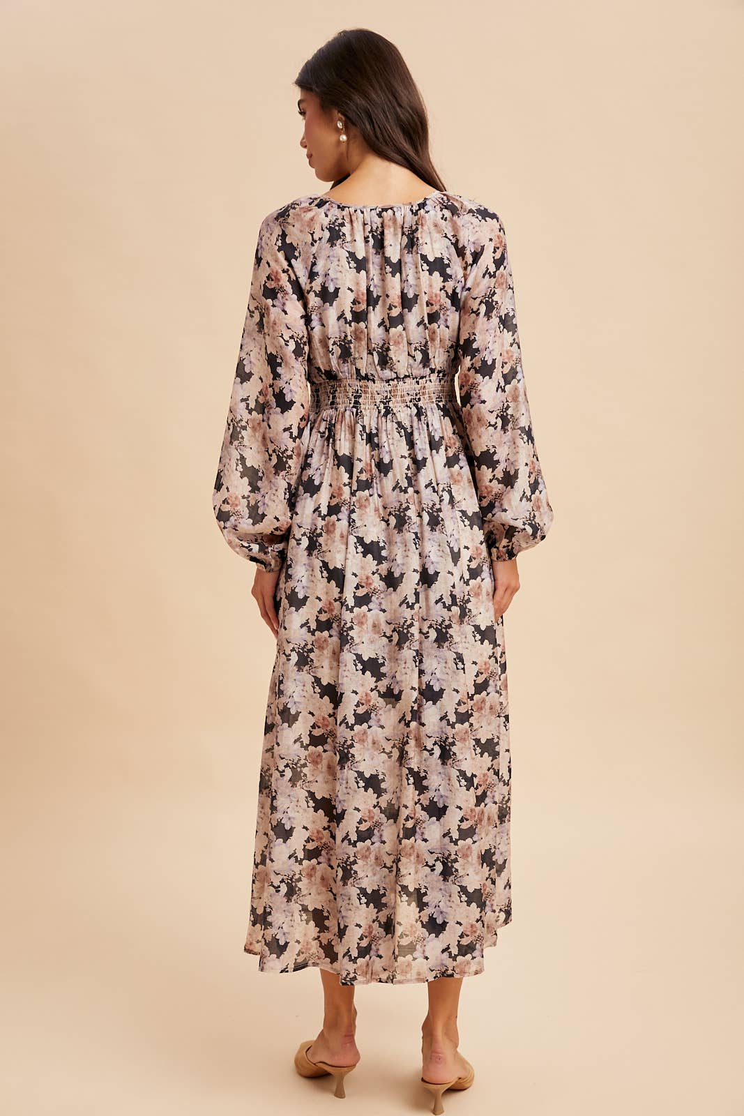 Marigold Bloom Maxi Dress