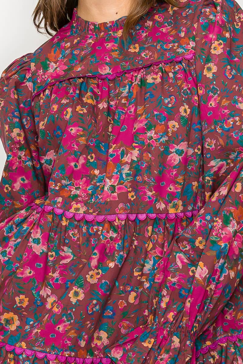 Wild Meadow Tiered Dress