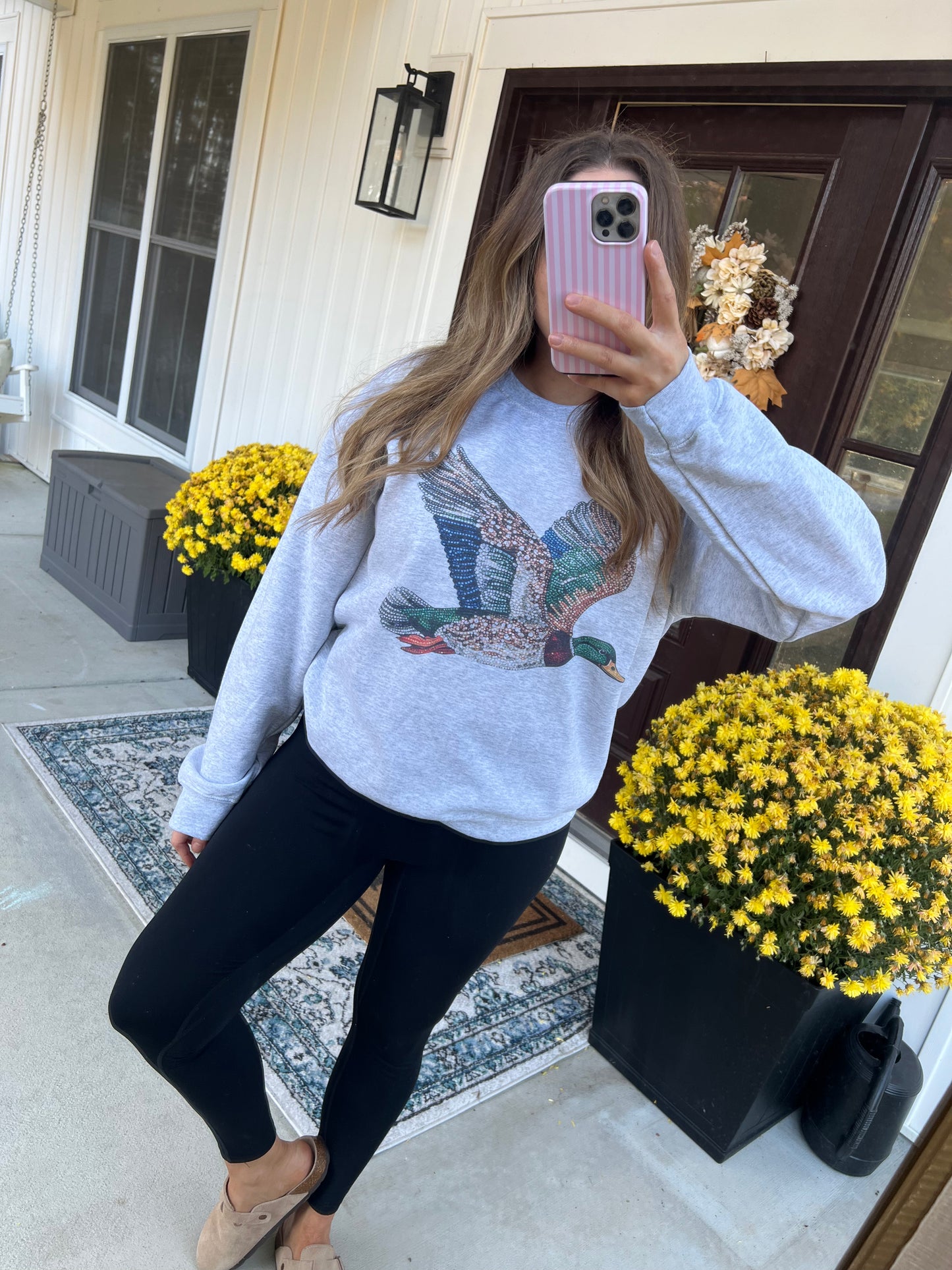 Mallard Printed Crewneck