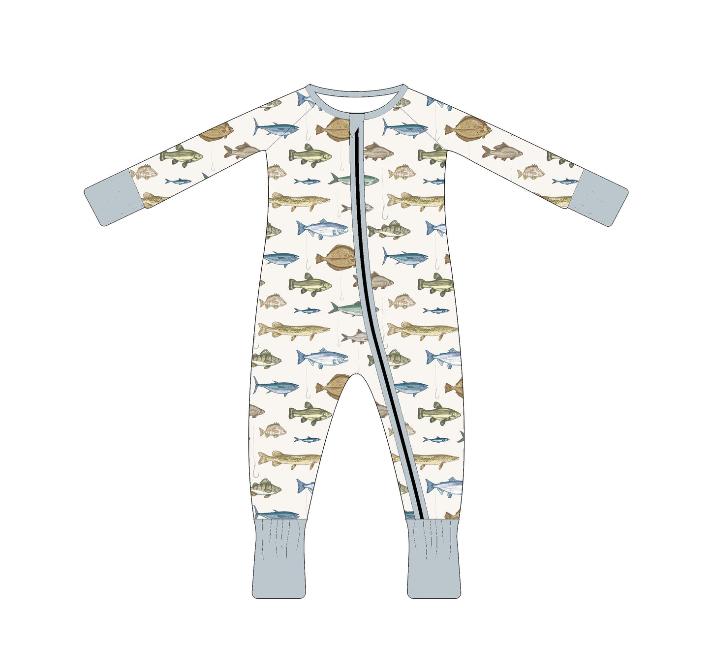 Bamboo Zippy - Summer Collection