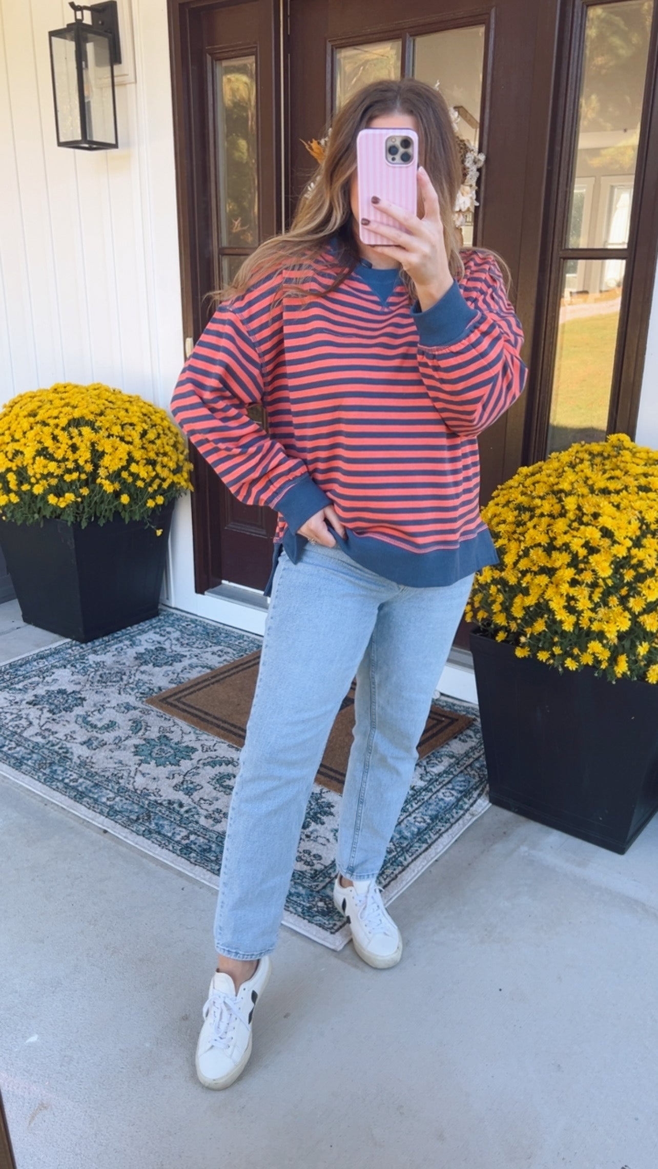 The Piper Stripe Pullover