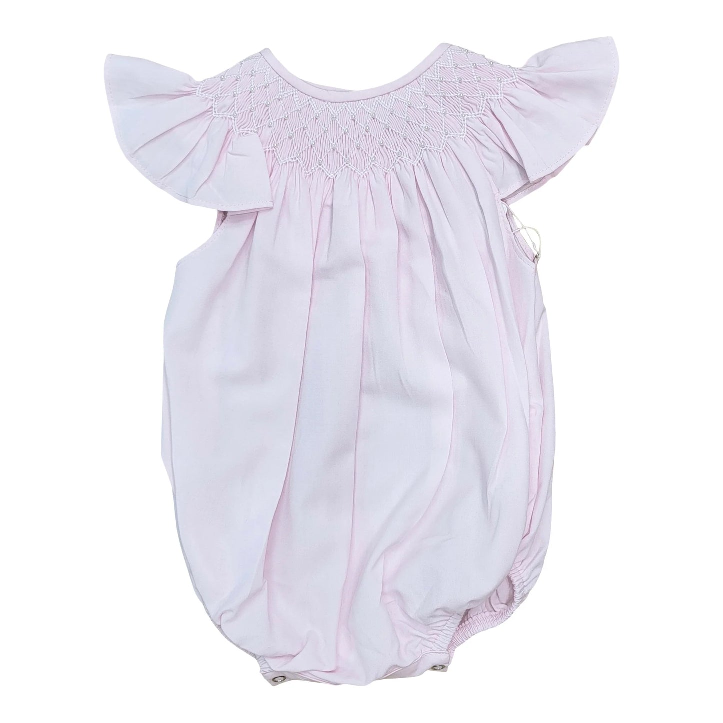 Catherine Pearl Smocked Bubble