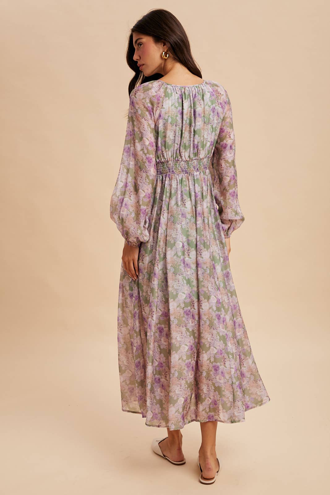 Marigold Bloom Maxi Dress