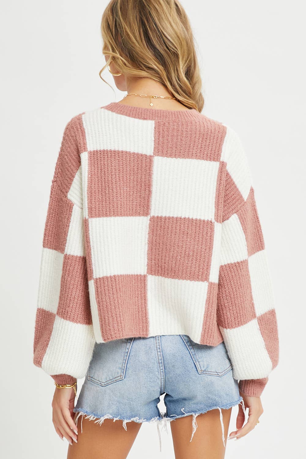 Harper Checkprint Sweater