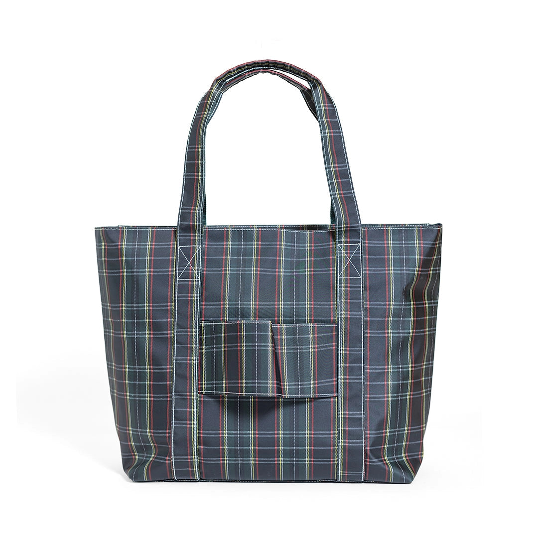 TRVL Jumbo Tote - Cambridge Plaid