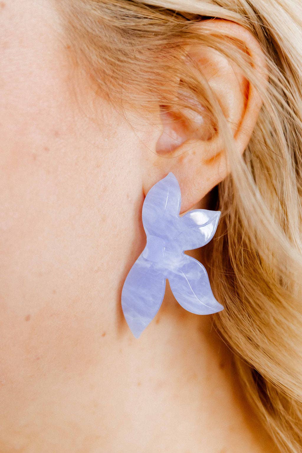 LINNY CO Fern - Lavender Haze - Earrings