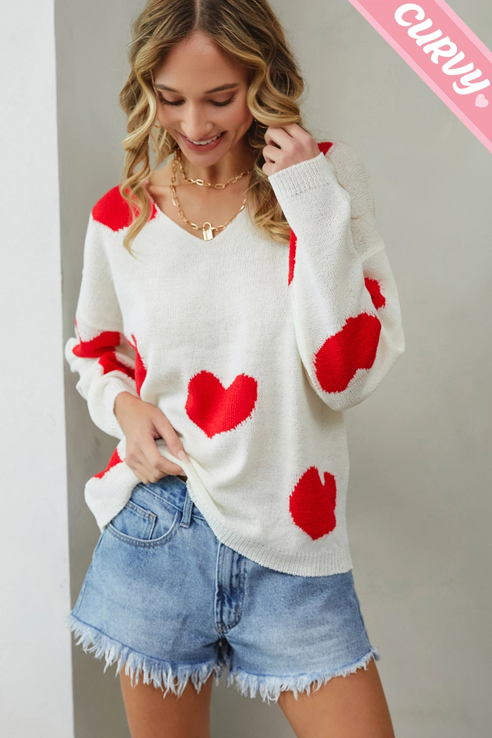 Red Heart Lightweight Sweater