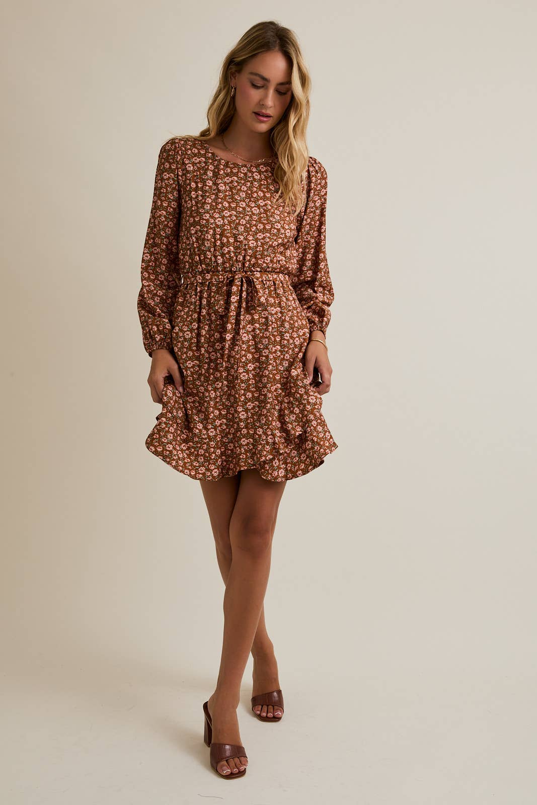 Clara Long Sleeve Mini Dress