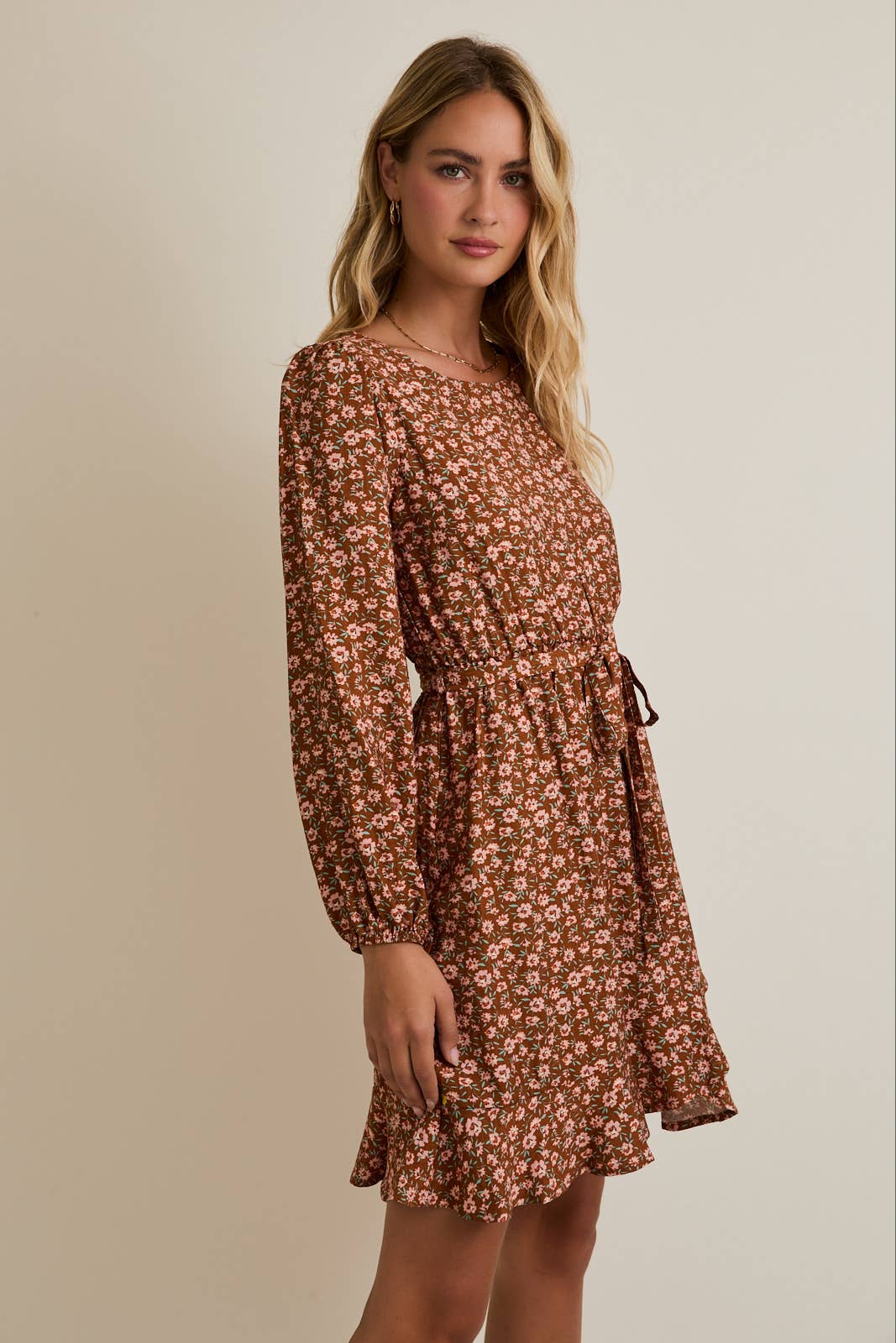 Clara Long Sleeve Mini Dress