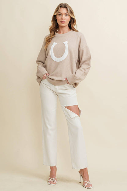 Lucky Days Horseshoe Sweater