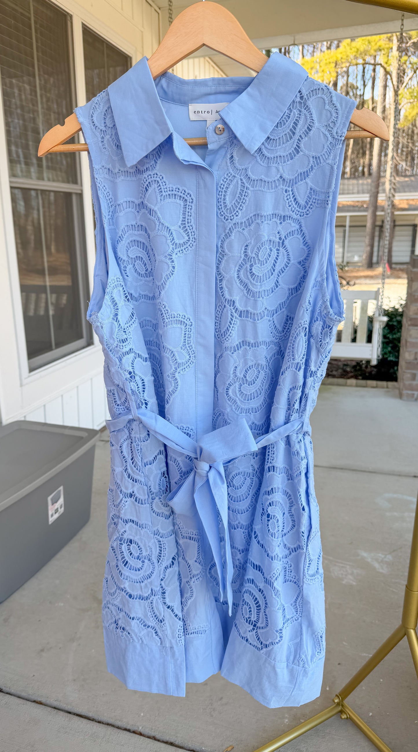 Garden Party Lace Mini Dress