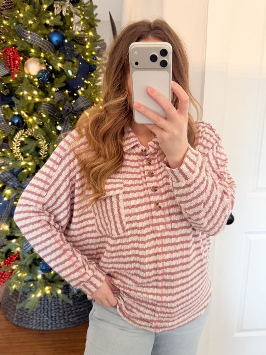 Not So Basic Stripe Pullover