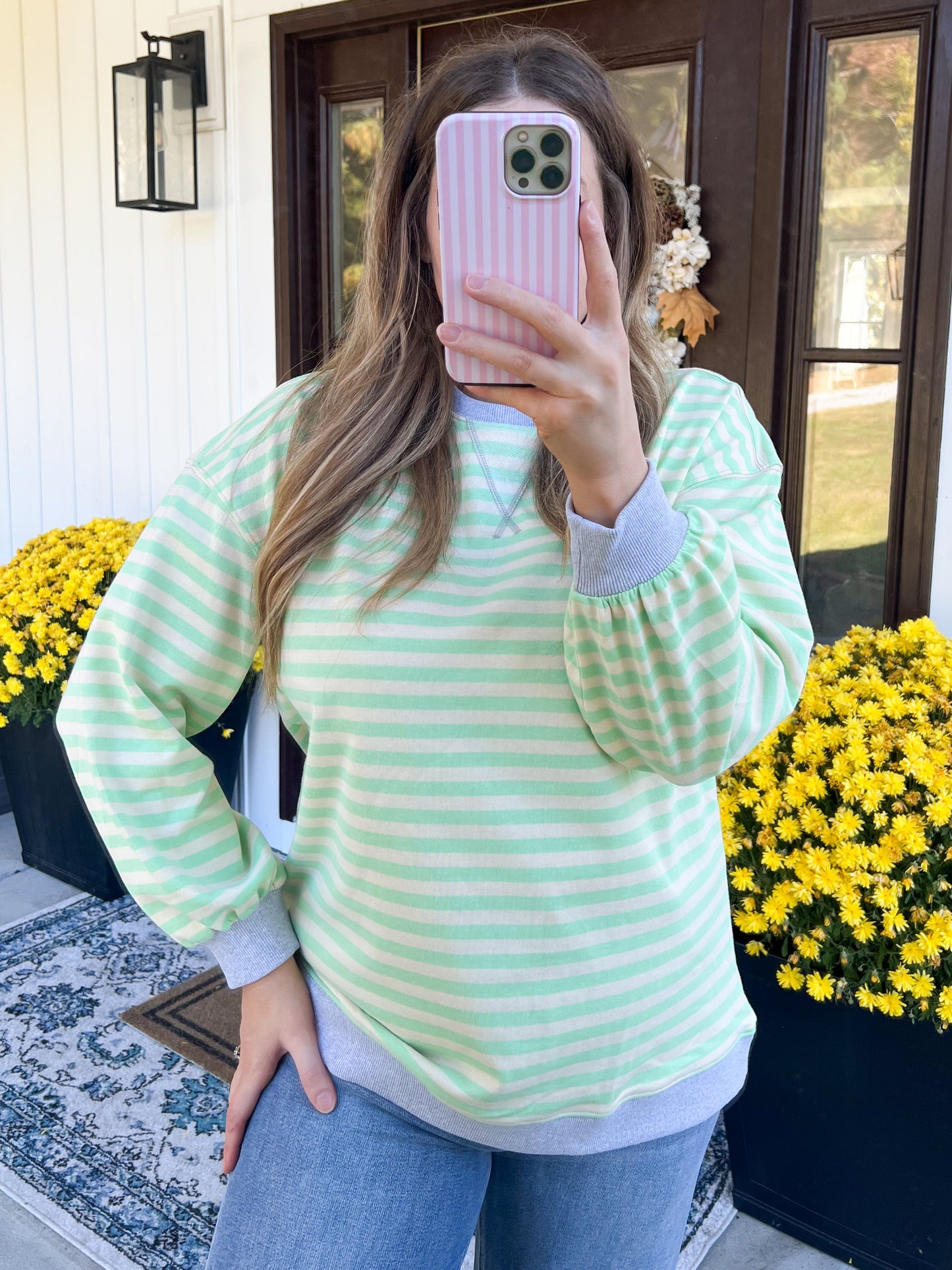 The Kennedy Stripe Sweater