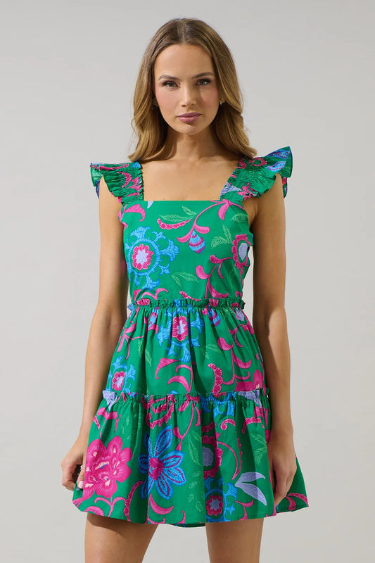 Cabina Days Ruffle Mini Dress