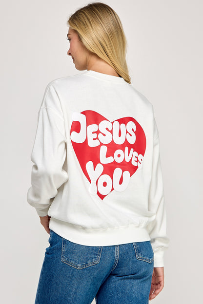 Jesus Loves You Crewneck