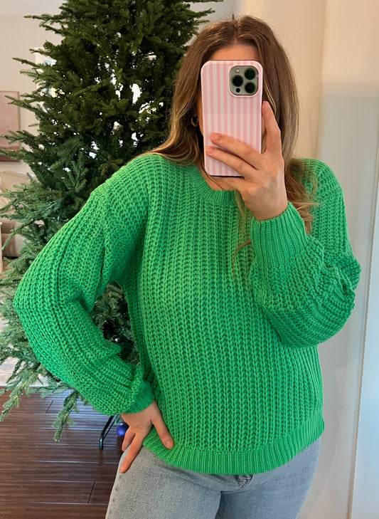 Nice List Chunky Sweater