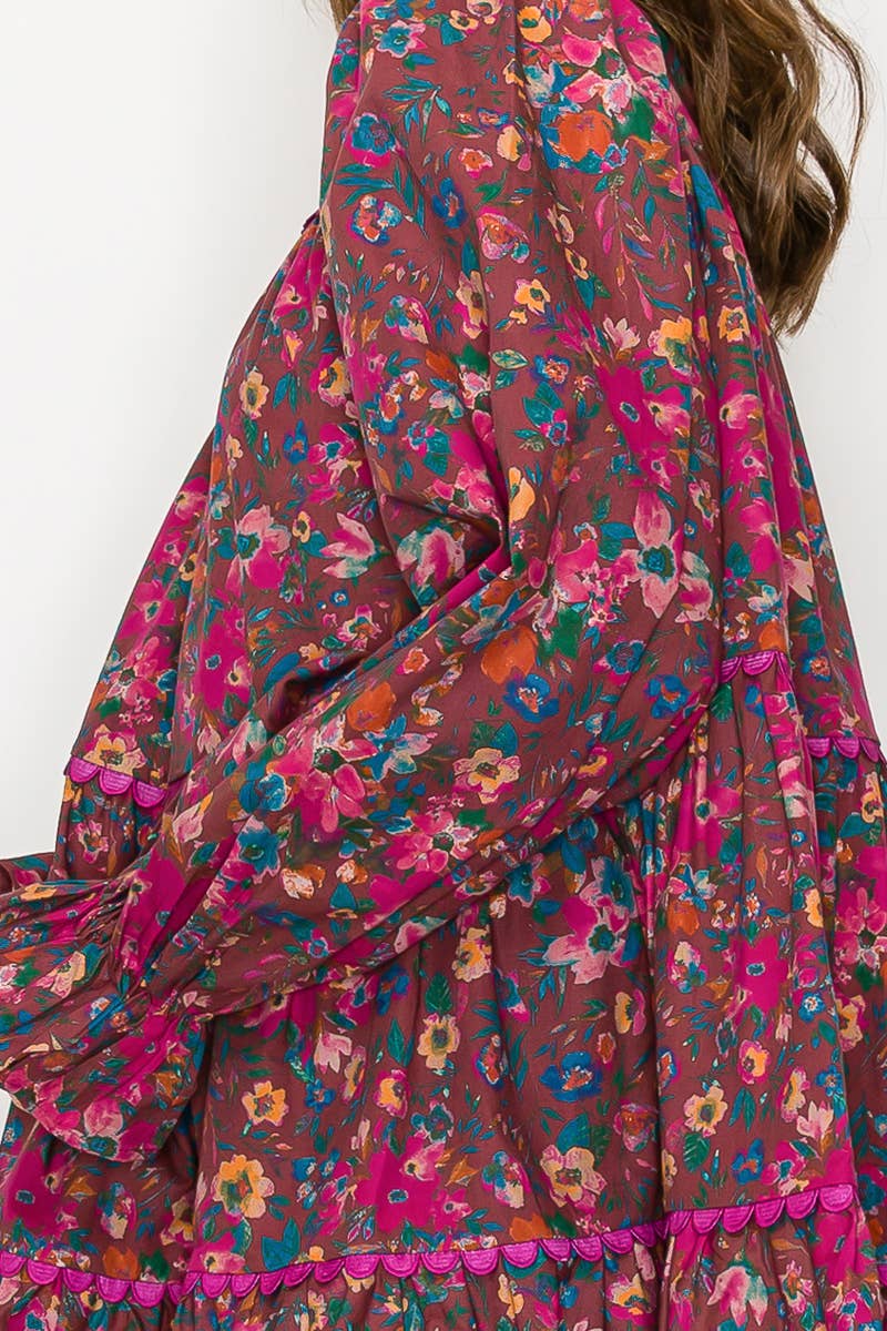 Wild Meadow Tiered Dress