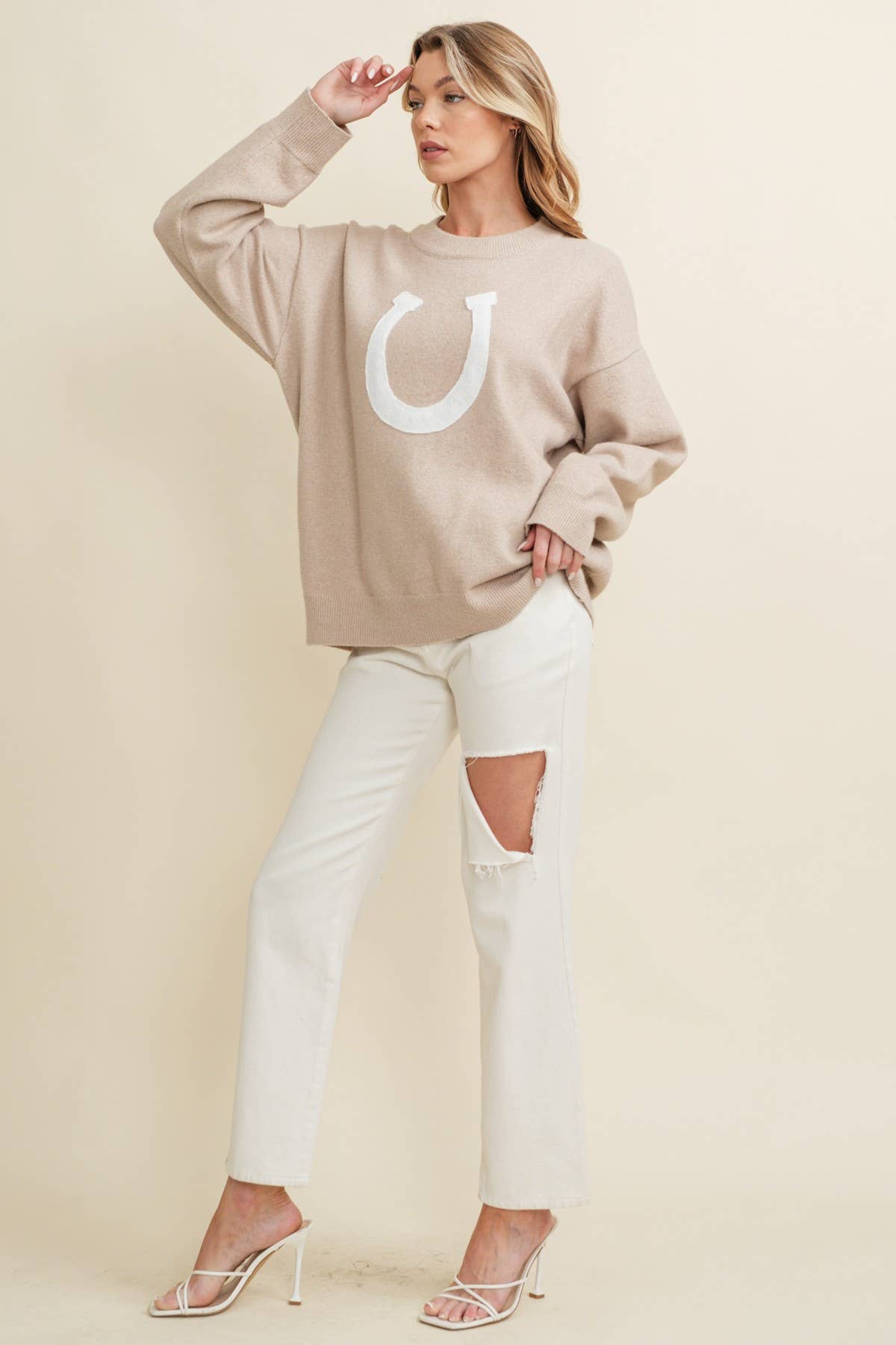 Lucky Days Horseshoe Sweater