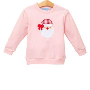 French Terry Pullover - Santa - Light Pink