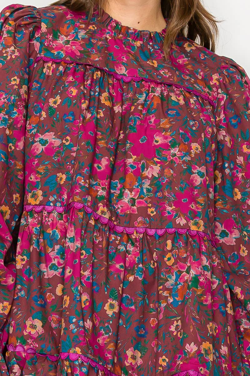 Wild Meadow Tiered Dress