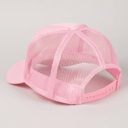 Game Day Lettering Logo Print Foam Trucker Hat