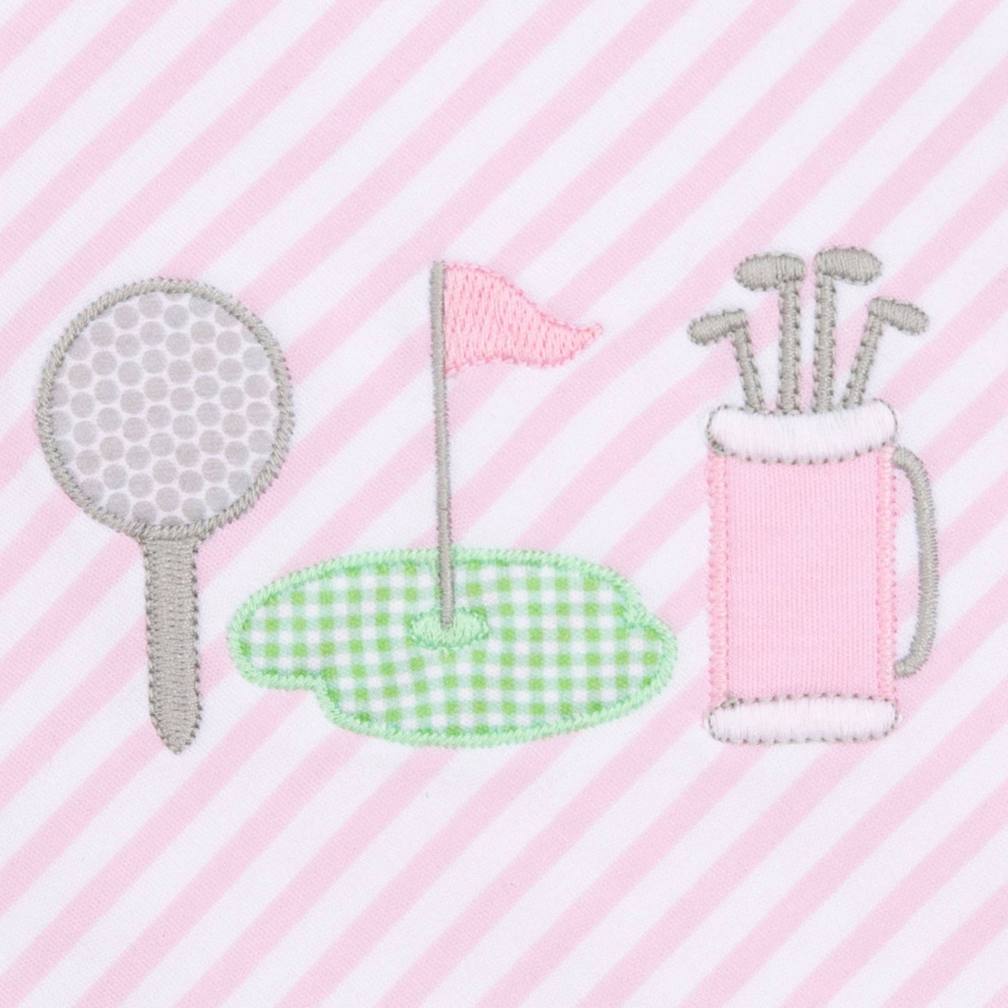 Putting Green Applique Nightdress - Pink