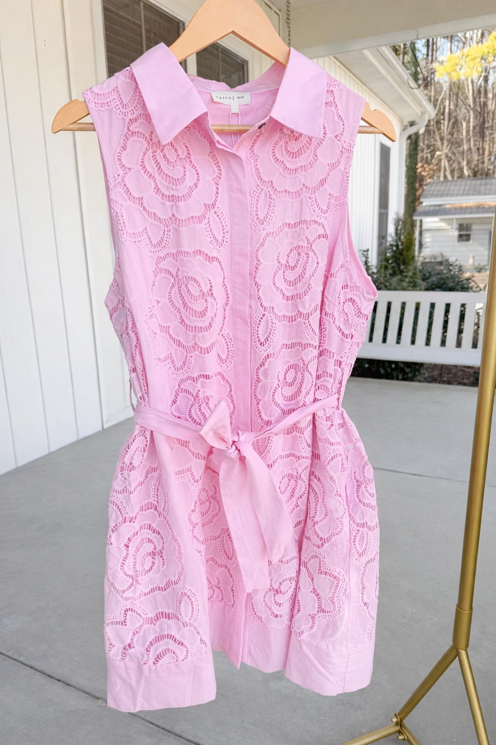 Garden Party Lace Mini Dress