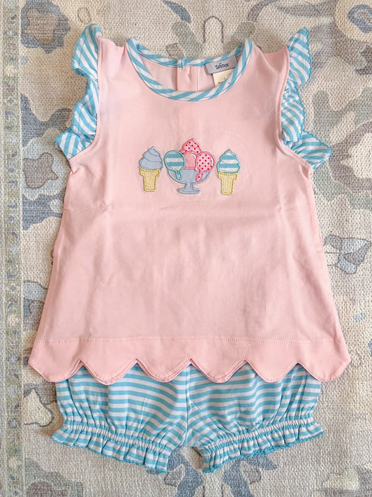 Ice Cream Girls Bloomer Set