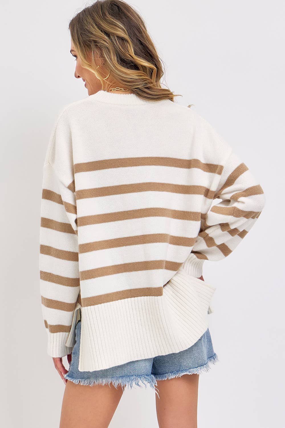 Millie Oversized Striped Sweater