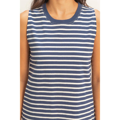 Runaround Stripe Mini Dress