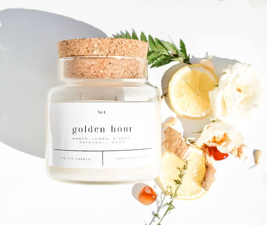 Golden Hour 22 oz Glass Candle