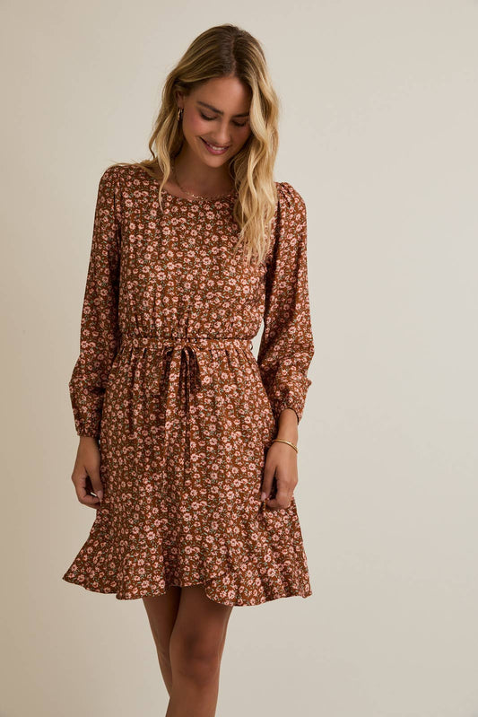 Clara Long Sleeve Mini Dress
