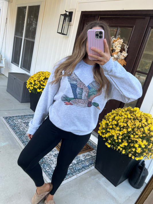 Mallard Printed Crewneck