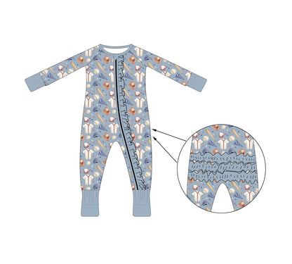 Bamboo Ruffle Zippy - Summer Collection