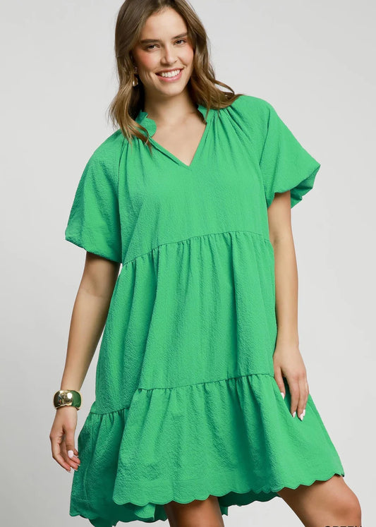 Rolling into Town Mini Dress