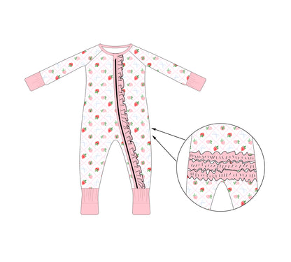 Bamboo Ruffle Zippy - Summer Collection
