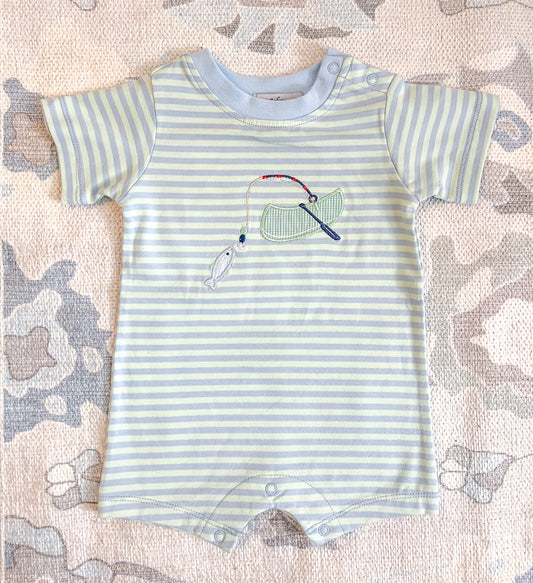 Fishing Boy's Romper