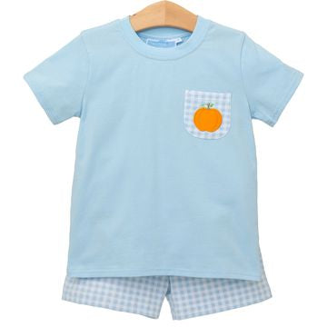 Pumpkin Shorts Set