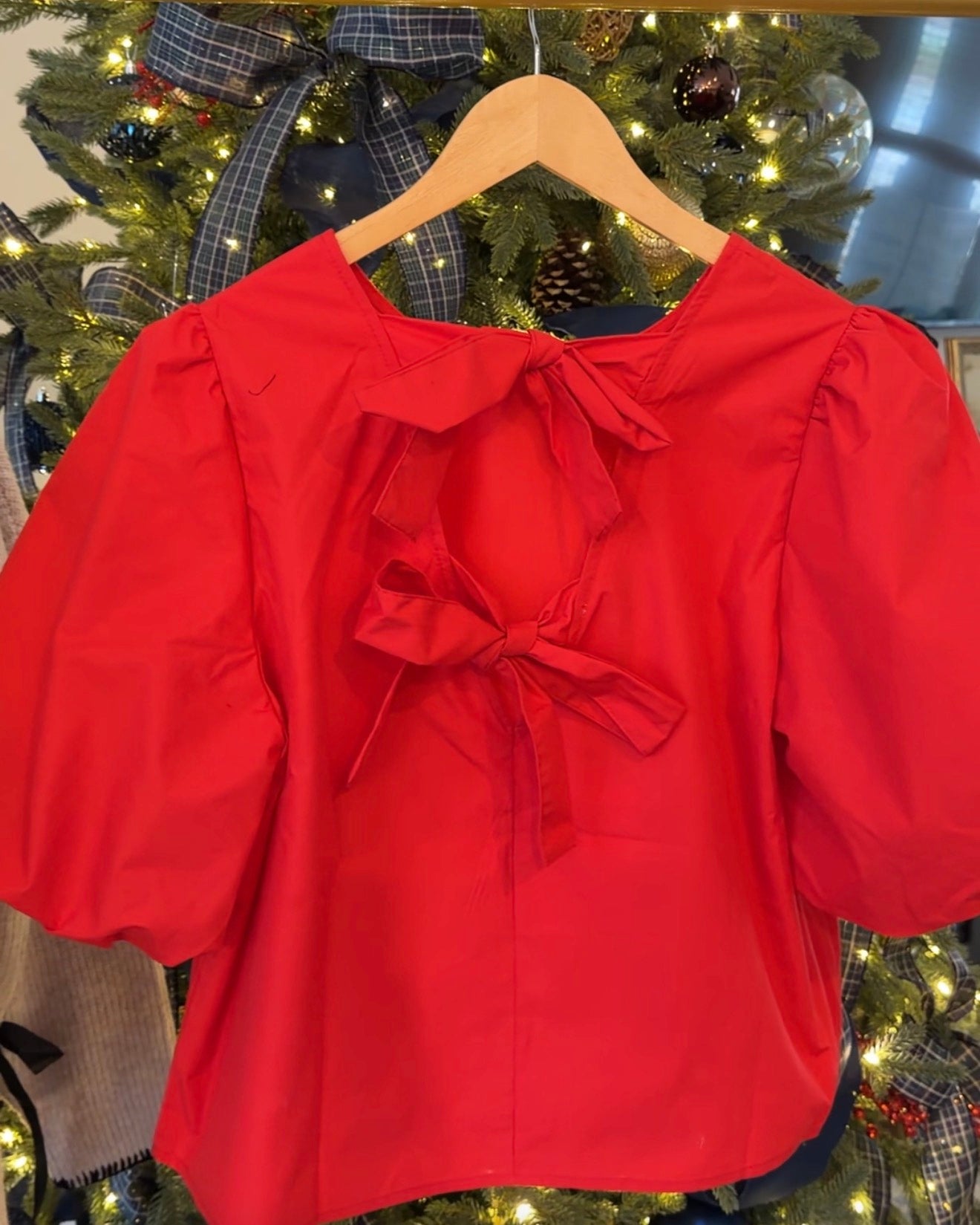 Adeline Bow-Back Blouse